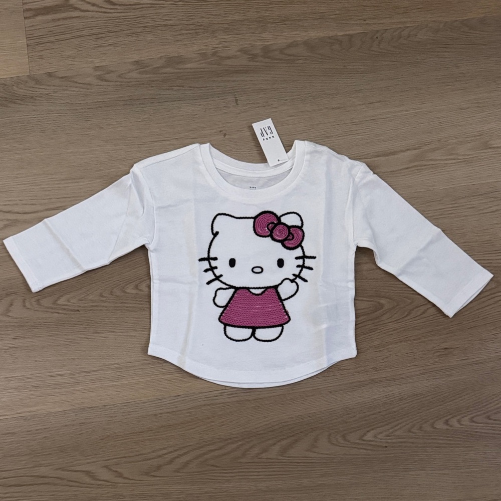 Baby Gap Hello Kitty Shirt, Size 12-18 Months 🩷 NWT